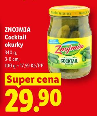 Znojmia Cocktail okurky