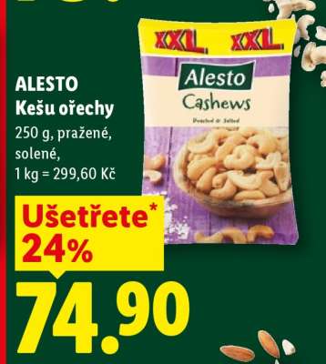 Alesto KEŠU OŘECHY