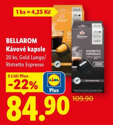 BELLAROM KÁVOVÉ KAPSLE