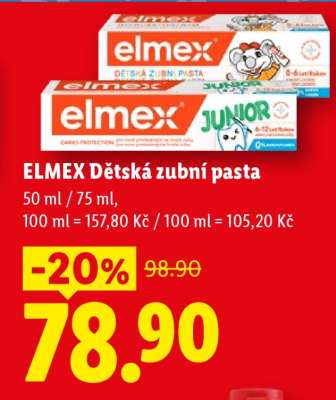Elmex Dětská zubní pasta