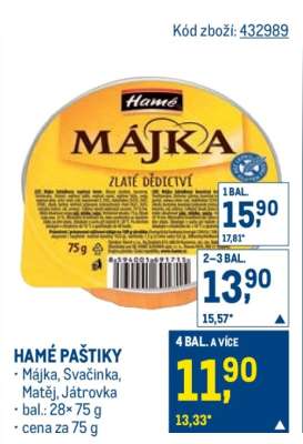 Hamé paštiky