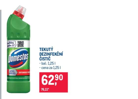 TEKUTÝ DEZINFEKČNÍ ČISTIČ